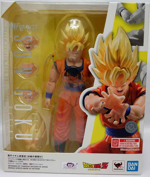 Dragonball Z 6 Inch Action Figure S.H. Figuarts - Super Saiyan Son Goku The Games Begin
