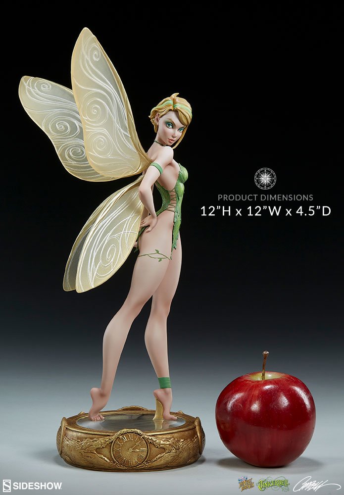 Fairytale Fantasies Collection 12 Inch Statue Figure Peter Pan - Tinkerbell Sideshow 200505