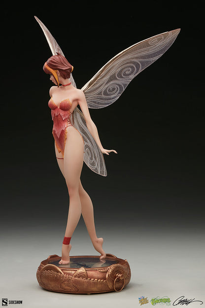 Fairytale Fantasies 12 Inch Statue Figure J. Scott Campbell - Tinkerbell (Fall Variant) Sideshow 2005054
