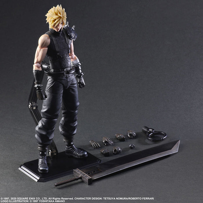 Final Fantasy VII Remake Play Arts Kai 10 Inch Action Figure - Cloud Strife