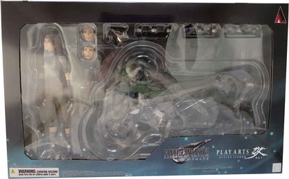 Final Fantasy VIIR 8 Inch Action Figure Play Arts Kai - Jessie & Motorcycle