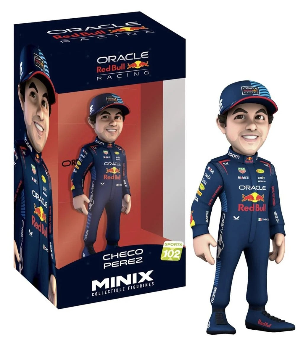 Formula 1 Red Bull 5 Inch Action Figure Minix Collectible - Checo Perez