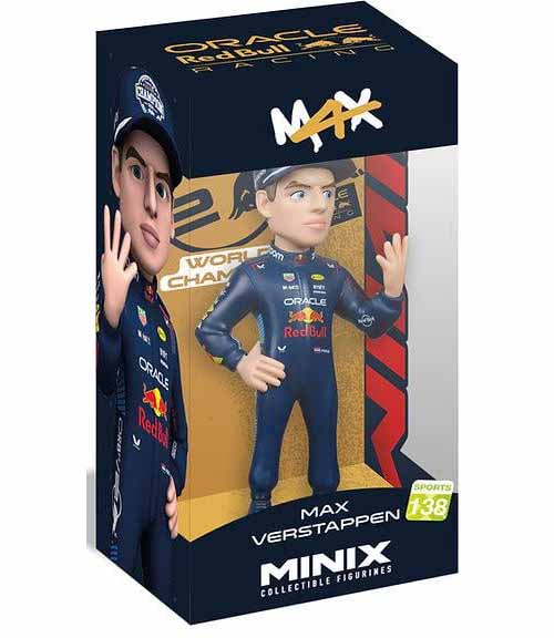 Formula 1 Red Bull 5 Inch Action Figure Minix Collectible - Max Verstappen