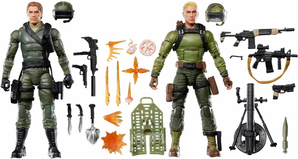 G.I. Joe Classified 6 Inch Action Figure 2-Pack Exclusive - Ralph Steeler Pulaski & Short-Fuze