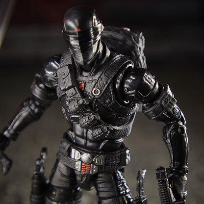 G.I. Joe 6 Inch Action Figure Classified Series - Snake Eyes #02 (Red Dot On Head)