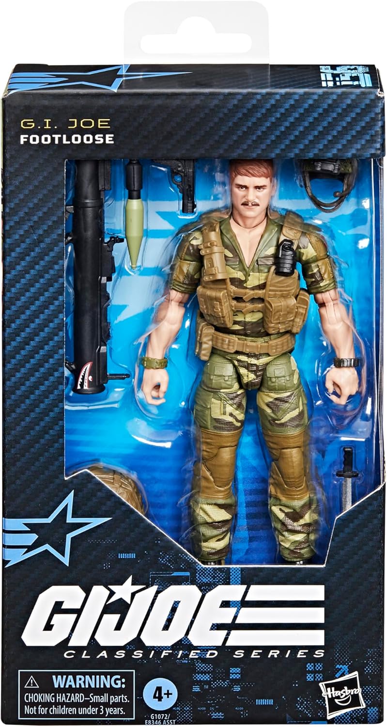 G.I. Joe Classified 6 Inch Action Figure Wave 21 - Footloose #156