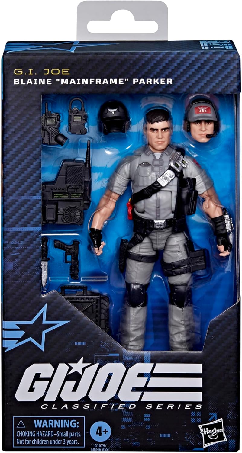 G.I. Joe Classified 6 Inch Action Figure Wave 23 - Blaine Mainframe Parker #178