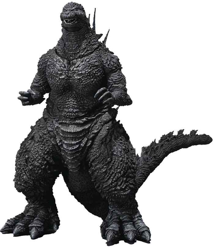 Godzilla Minus One 6 Inch Action Figure S.H. MonsterArts - Godzilla (2023) Minus Color Ver.