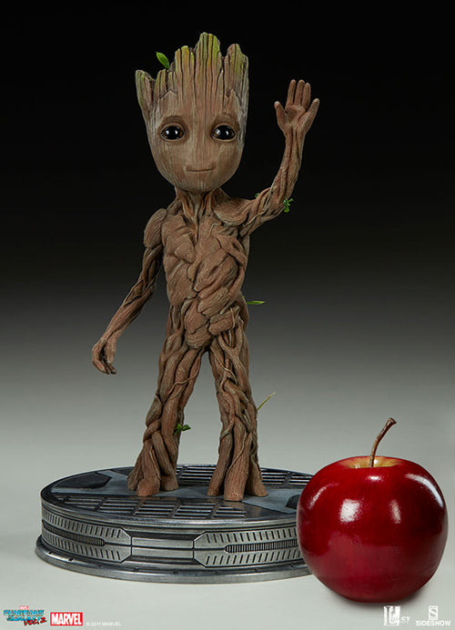 Guardians Of The Galaxy Vol 2 11 Inch Statue Figure Maquette - Baby Groot Sideshow 400314