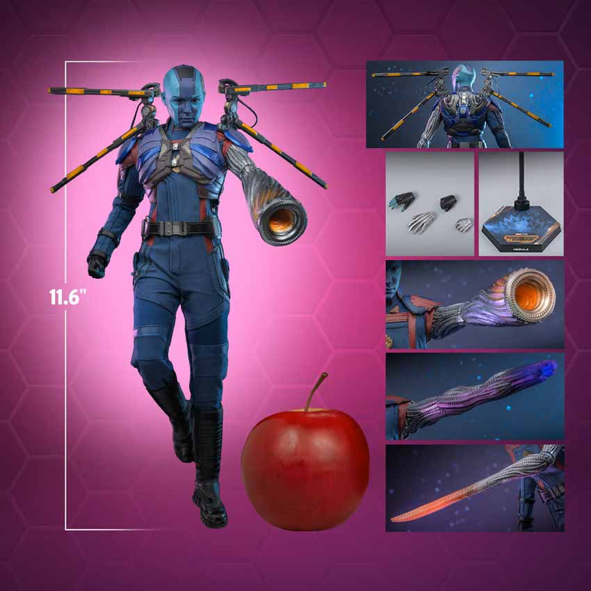 Guardians of the Galaxy Volume 2 12 Inch Action Figure 1/12 Scale - Nebula Ho Toys 912446