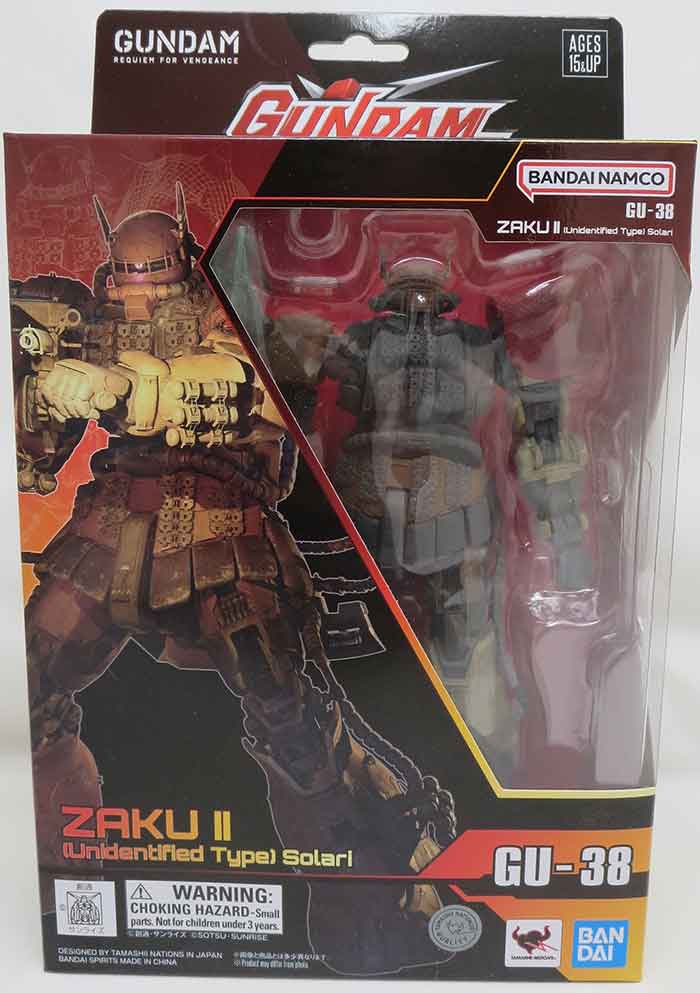 Gundam Universe Gundam Requiem For vengeance 6 Inch Action Figure - Zaku II (Unidentified Type) Solari GU-38