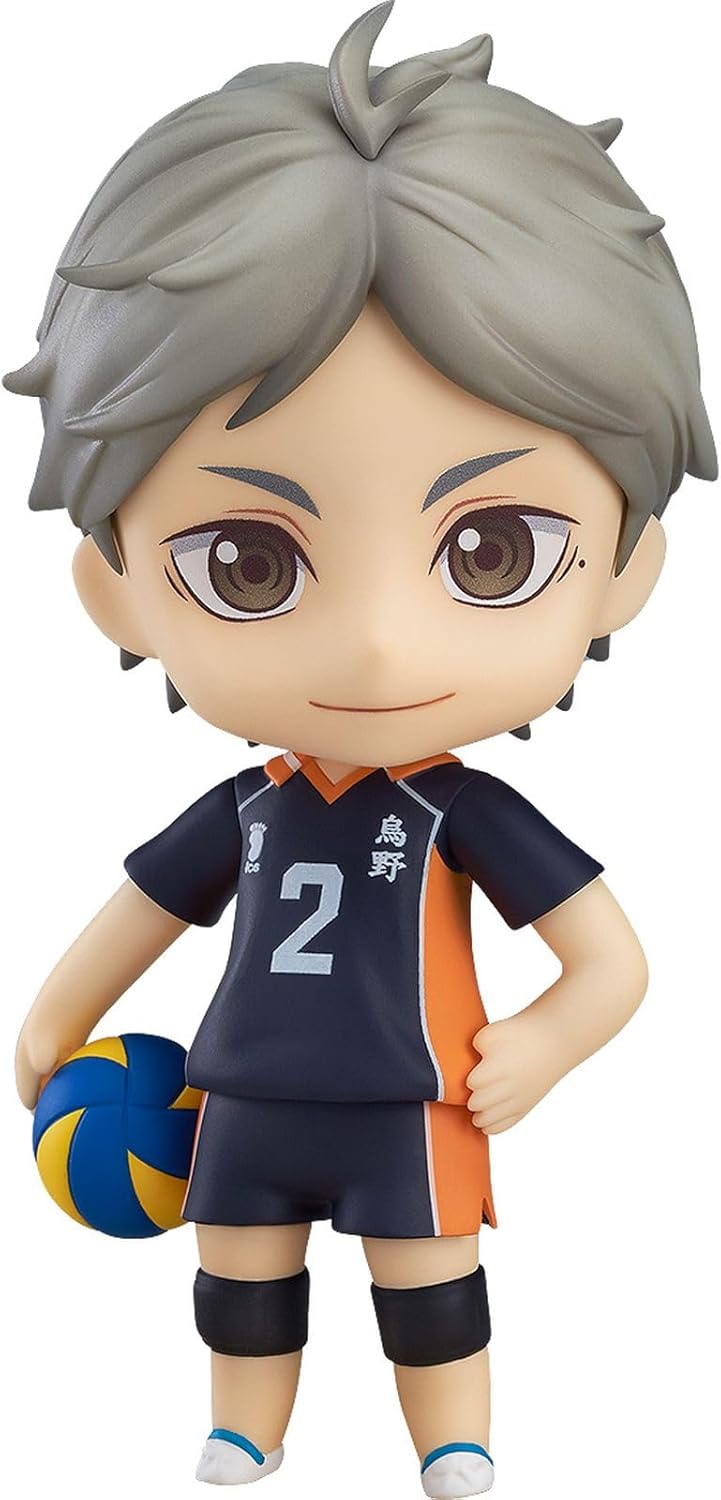 Haikyu!! 4 Inch Action Figure Nendoroid - Koshi Sugawara