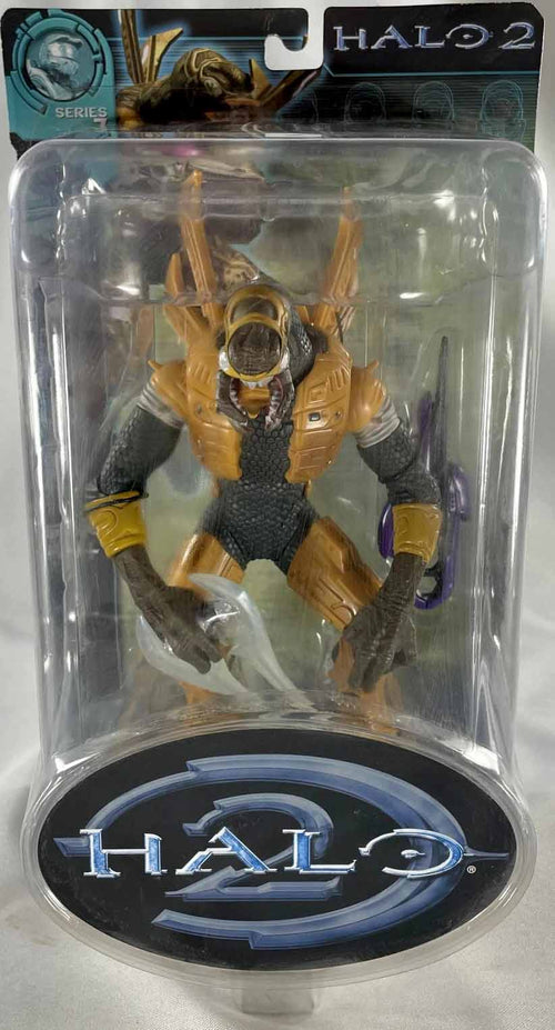 Halo 2  7 Inch Action Figure  Series 7 - Heretic Elite (1 of the 4 wings on the back is broken)