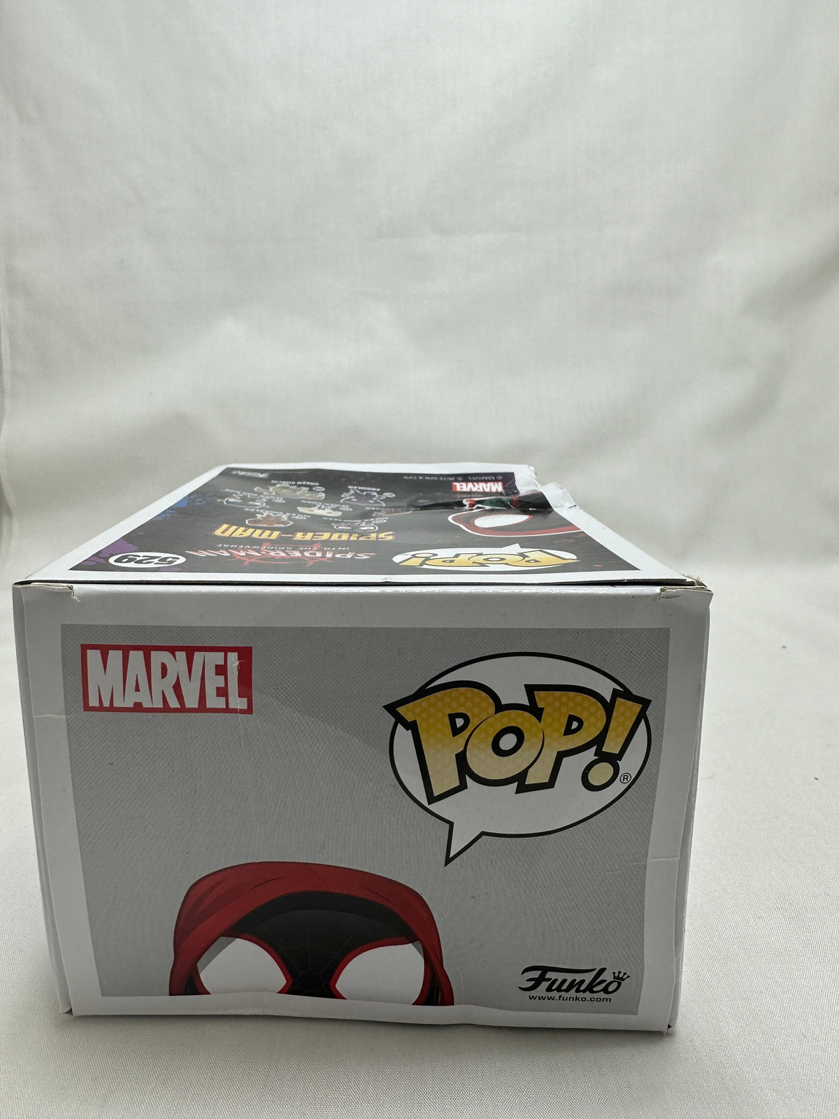 Pop Marvel 3.75 Inch Action Figure Spider-Man Into The Spiderverse - Miles Morales #529 Exclusive (Non Mint Packaging)