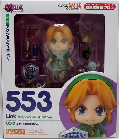 Legend of Zelda 4 Inch Action Figure Nendoroid - Link Majora Mask 3D Version