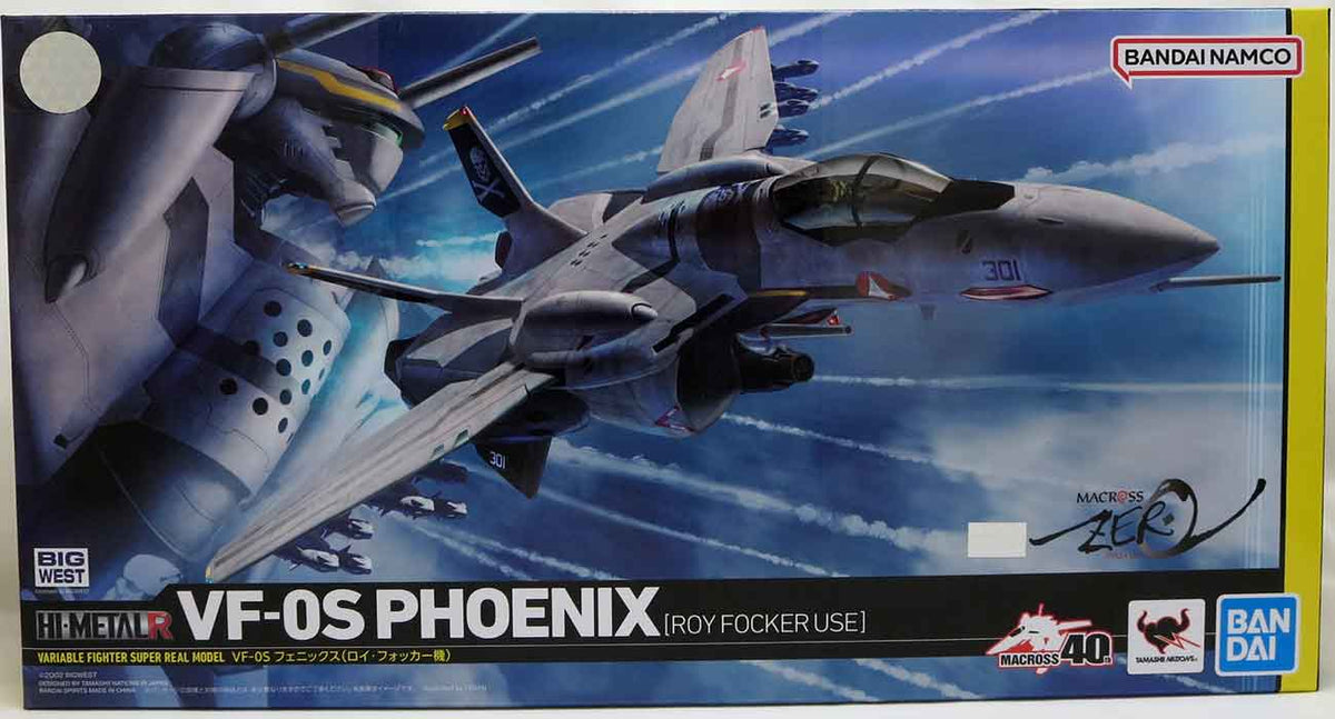 Macross Zero 6 Inch Action Figure Hi-Metal R Series - Roy Focker VF-0S