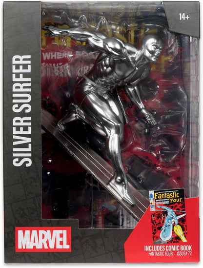 Marvel Collectible 6 Inch Static Figure 1/6 Scale Posed Scene - Silver Surfer
