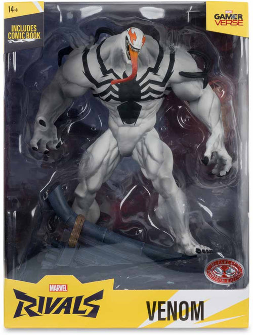 Marvel Collectible Gamerverse 10 Inch Statue Figure Rivals 1/6 Scale - Venom Red Platinum