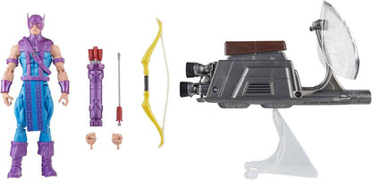 Marvel Legends Avengers 6 Inch Scale Vehicle Figure Box Set - Hawkeye with Sky-Cycle