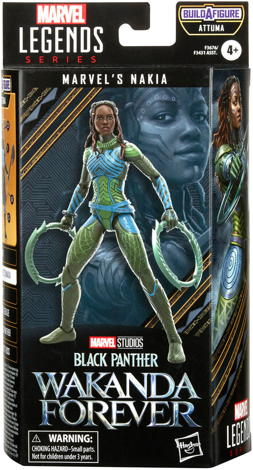 Marvel Legends Black Panther 6 Inch Action Figure BAF Attuma - Nakia