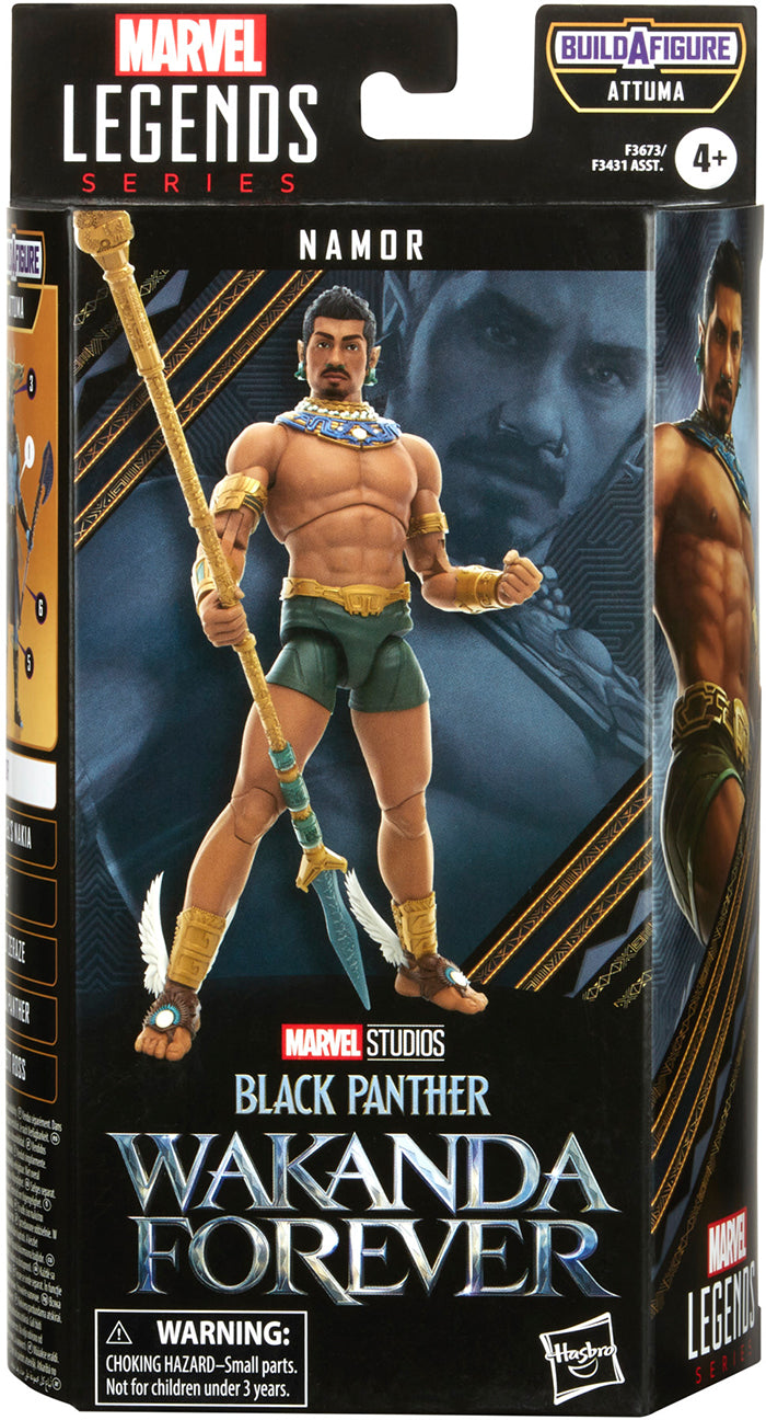 Marvel Legends Black Panther 6 Inch Action Figure BAF Attuma - Namor