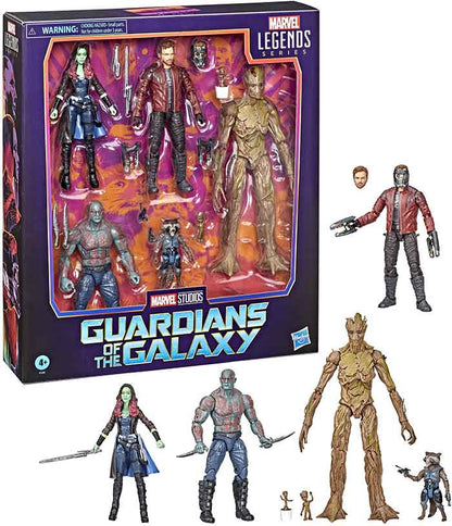 Marvel Legends Guardians of the Galaxy 6 Inch Action Figure Box Set - Guardians Multipack