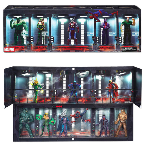 Marvel Legends Infinite 6 Inch Action Figure Collector Box Set - The Raft SDCC 2016 (Sub-Standard Packaging)