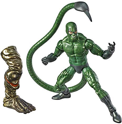 Marvel Legends Spider-Man 6 Inch Action Figure BAF Molten Man - Scorpion