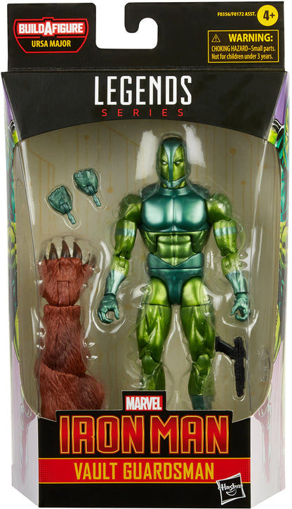 Marvel Legends Iron Man 6 Inch Action Figure BAF URSA Major - Vault Guardsman