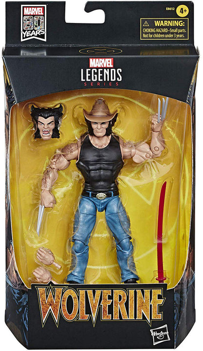 Marvel Legends 6 Inch Action Figure Marvel 80 Years Exclusive - Cowboy Logan