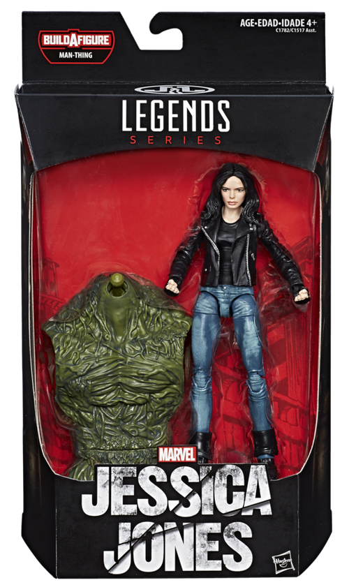 Marvel Legends Netflix 6 Inch Action Figure BAF Man-Thing - Jessica Jones
