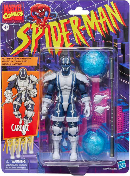 Marvel Legends Retro 6 Inch Action Figure Spider-man Wave 6 - Cardiac