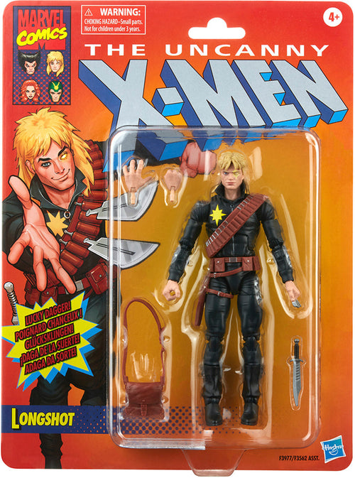 Marvel Legends Retro 6 Inch Action Figure X-Men Classic Series 2 - Longshot