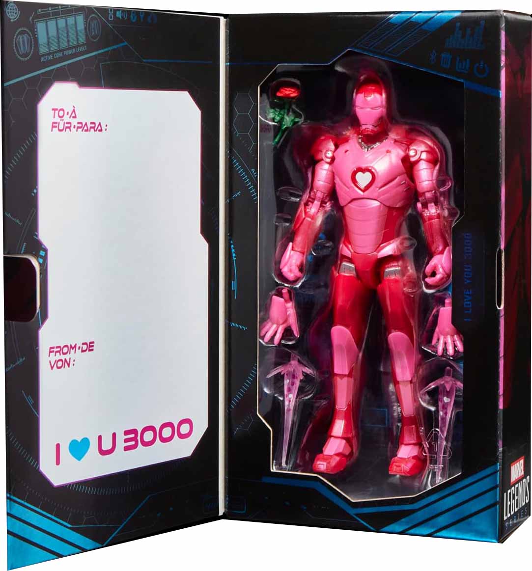 Marvel Legends Studios 6 Inch Action Figure Avengers Endgame - I Love You 3000 Iron Man