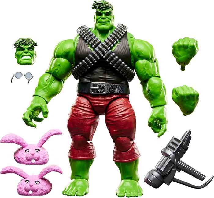 Marvel Legends The Incredible Hulk 7 Inch Action Figure Deluxe - Professor Hulk