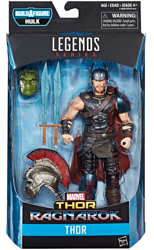 Marvel Legends Thor Ragnarok 6 Inch Action Figure Gladiator BAF Hulk - Thor (Shelf Wear Packaging)