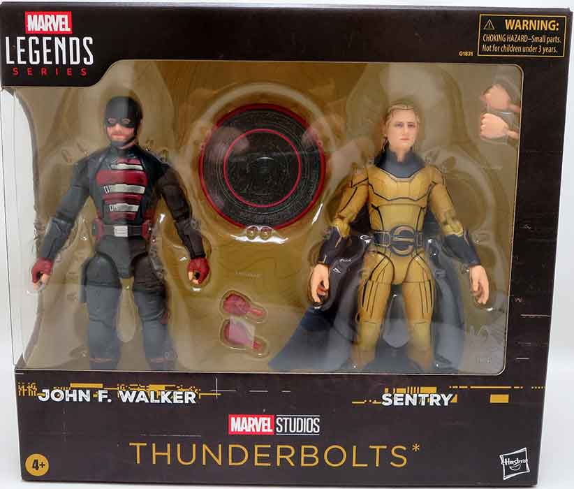 Marvel Legends Thunderbolts 6 Inch Action Figure 2-Pack - John F. Walker and Sentry