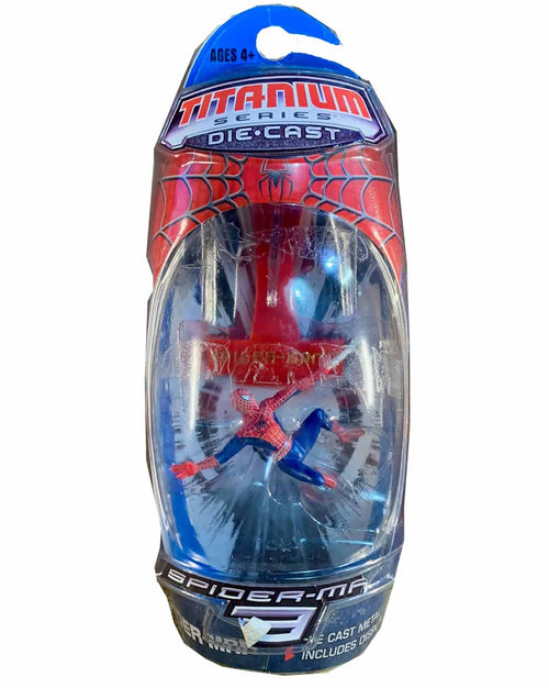 Marvel Legends Titanium 3.75 Inch Static Figure - Spider-Man 3 (Shelf Wear Packaging)