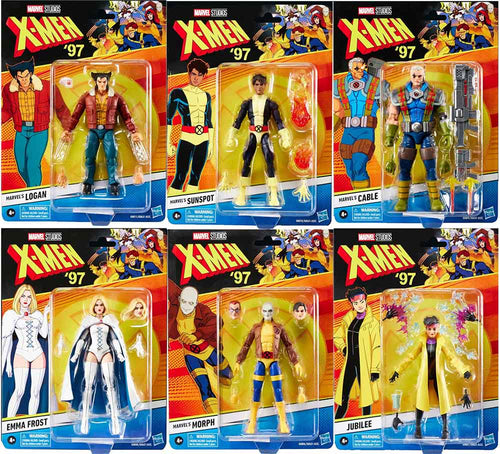 Marvel Legends X-Men '97 6 Inch Action Figure Wave 3 - Set of 6