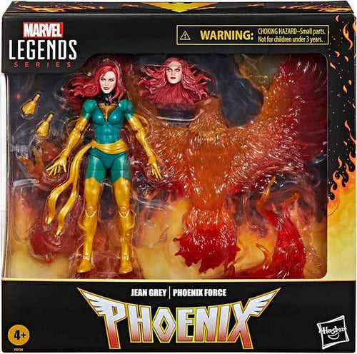 Marvel Legends X-Men 6" Figure Deluxe Exclusive - Jean Grey with Phoenix Force Display