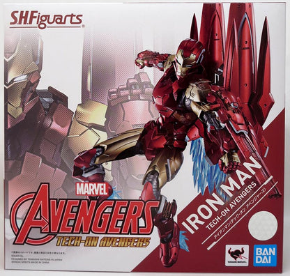 Marvel Tech-On Avengers 6 Inch Action Figure S.H. Figuarts - Iron Man DH-10 Mode
