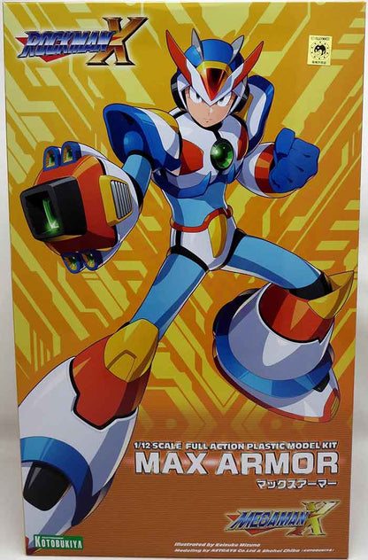 Megaman X 6 Inch Model Kit - Max Armor version