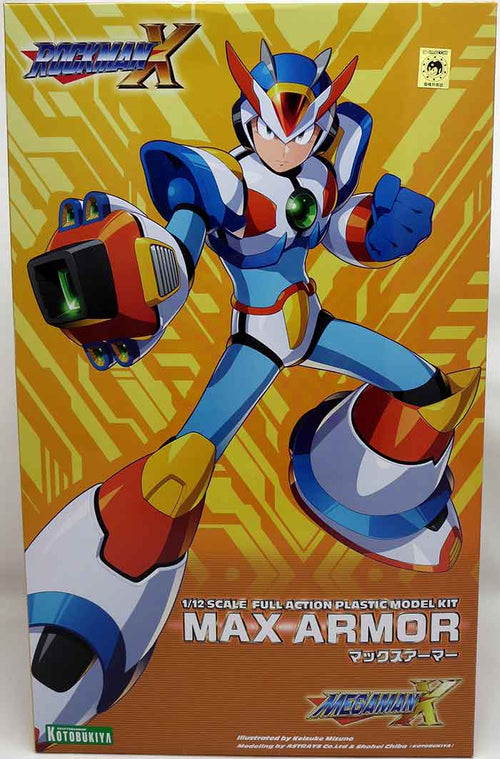 Megaman X 6 Inch Model Kit - Max Armor version
