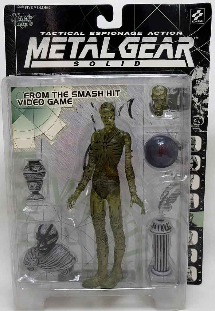 Metal Gear Solid 6 Inch Static Figure - Psyho Mantis Clear Variant (Shelf Wear Packaging)