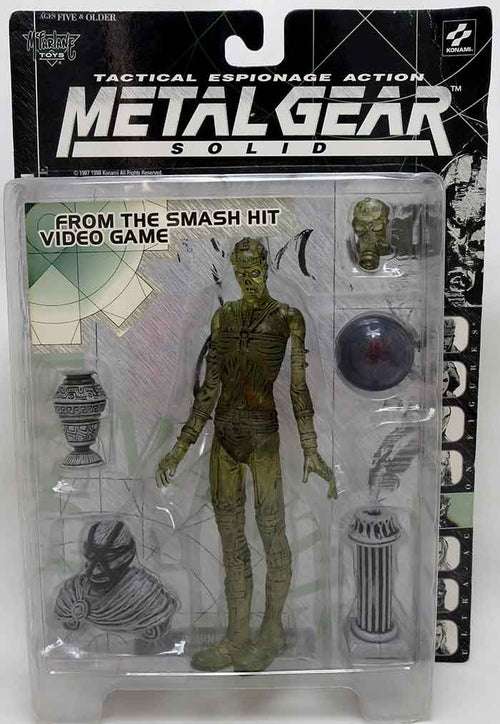 Metal Gear Solid 6 Inch Static Figure - Psyho Mantis Clear Variant (Shelf Wear Packaging)