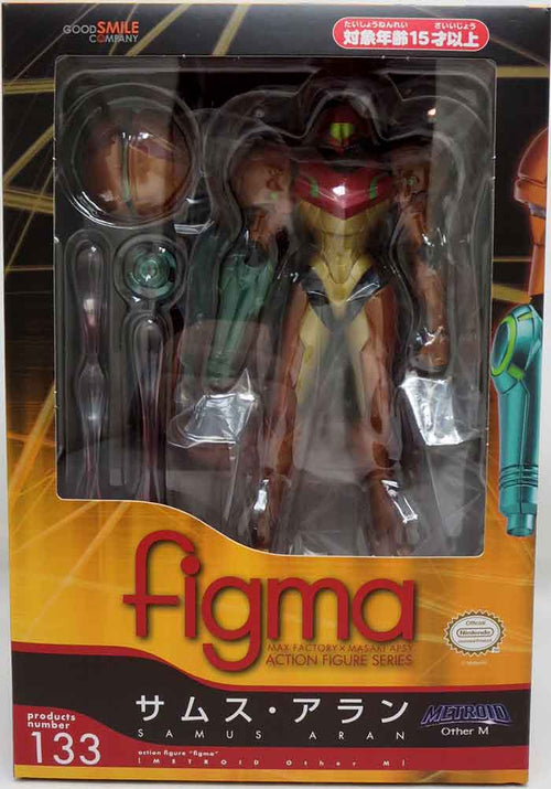 Metroid Other M 6 Inch Action Figure Figma - Samus Aran Reissue