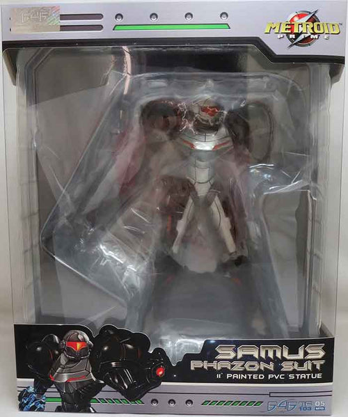 Metroid Prime 11 Inch Statue Figure Painted PVC - Samus Phazon Suit Regular Version