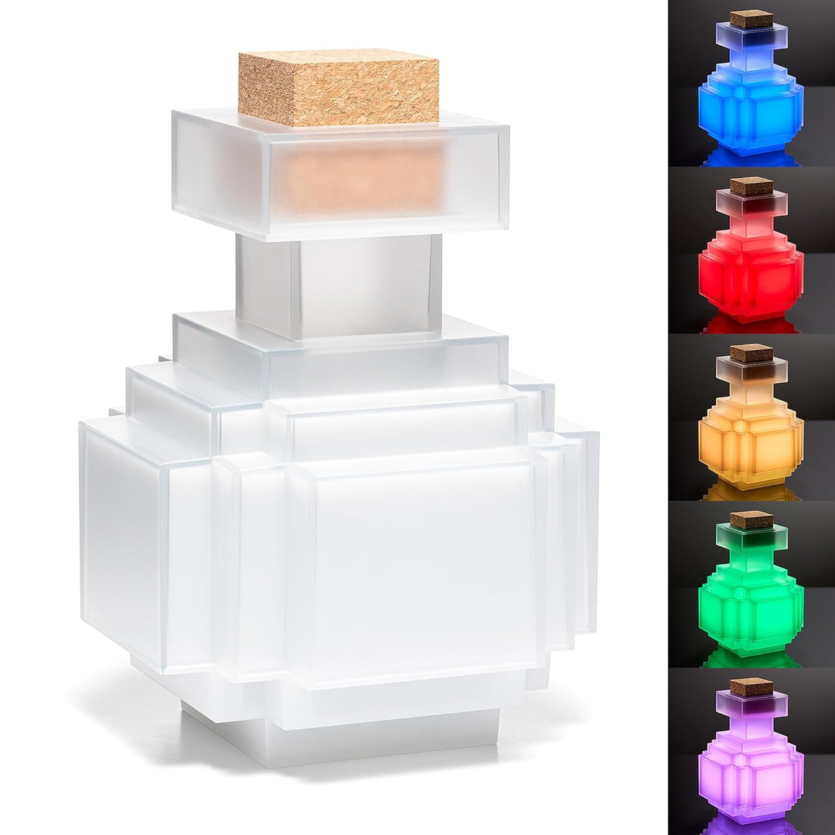 Minecraft Life Size Prop Replica Collector Replica - Potion Bottle LED Color Changing