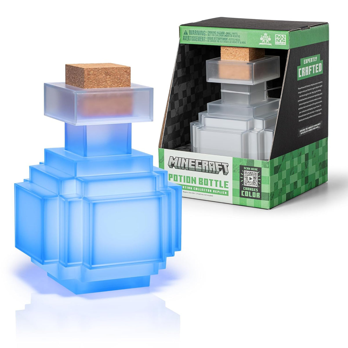 Minecraft Life Size Prop Replica Collector Replica - Potion Bottle LED Color Changing