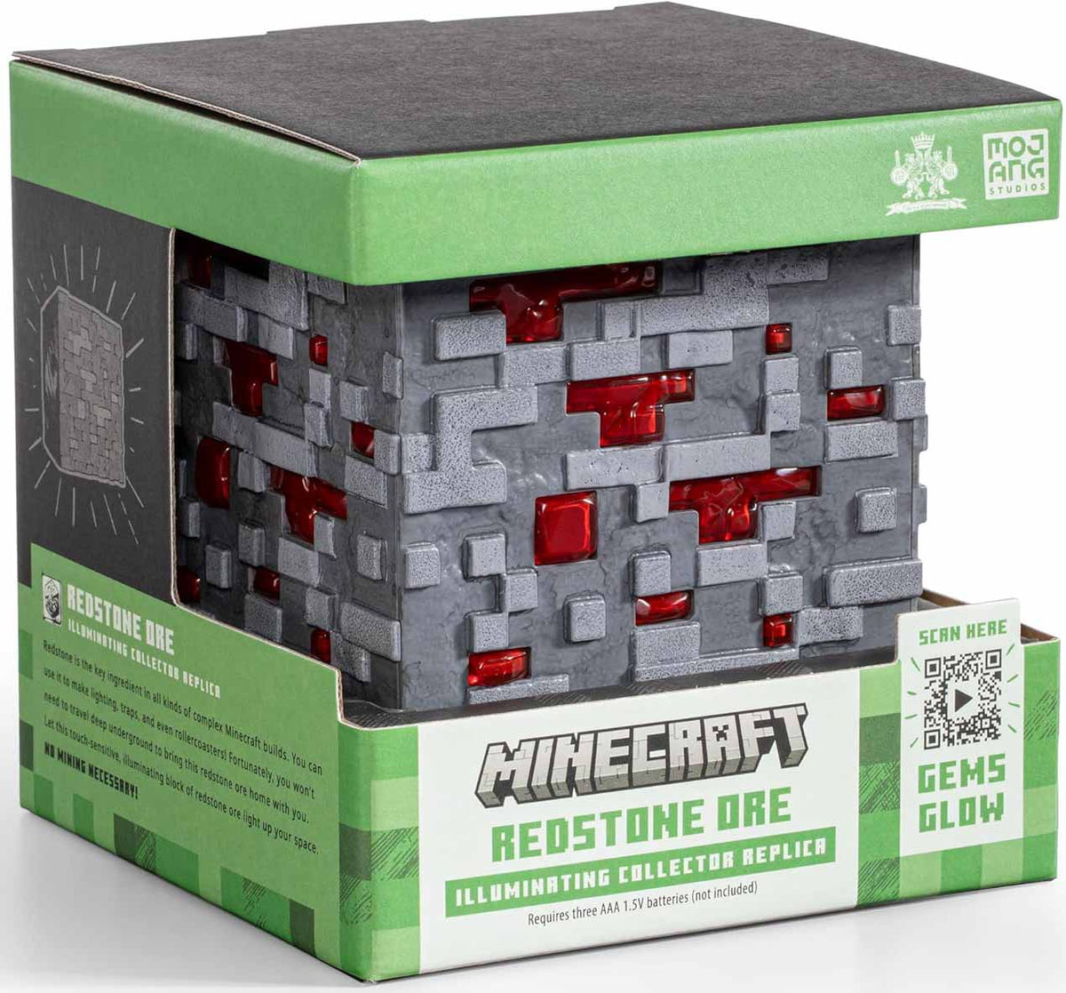 Minecraft Illuminating Collector Replica Life Size Prop Replica - Minecraft Redstone Ore